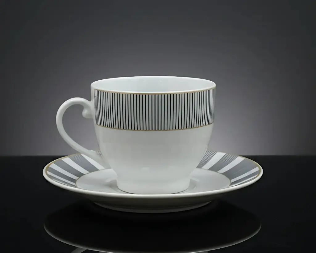 [YCS-RD] CASTRO 180ML ROUND 6 CUPS & SAUCER SET