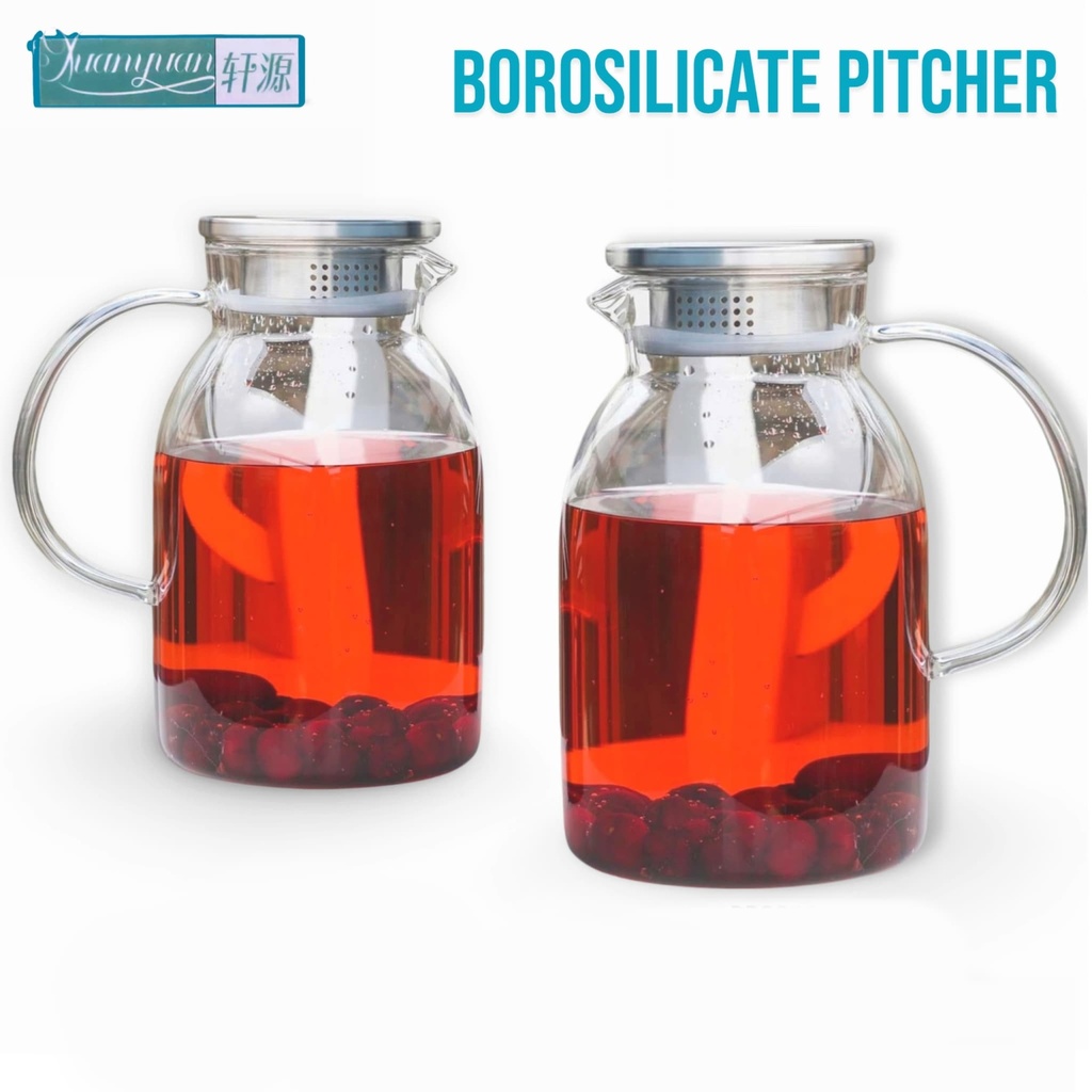 [BP6812] 2L BOROSILICATE PITCHER