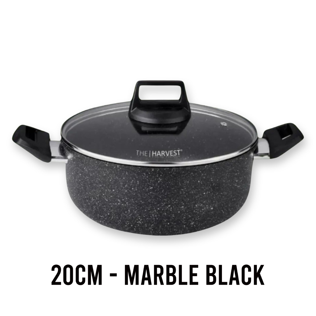 [THE HARVEST] NON-STICK CASSEROLE POT W/LID