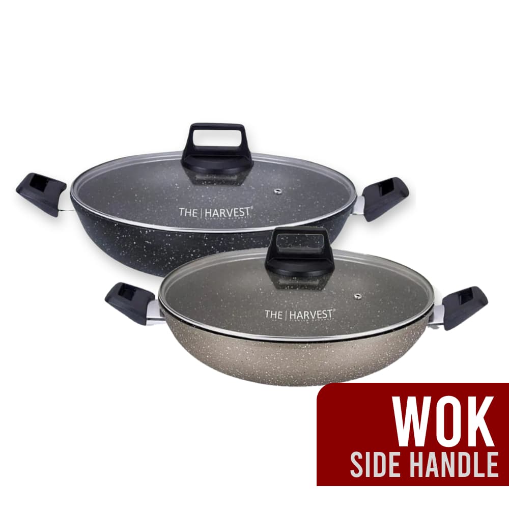 [THE HARVEST] NON-STICK SIDE HANDLE WOK