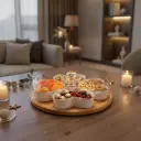 JD2038 PARTY TRAY 4 COMPARTMENT- WHITE (JD8206-L1)