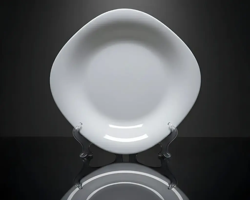 [SQDP11/W] - 11" SQUARE DINNER PLATE- WHITE