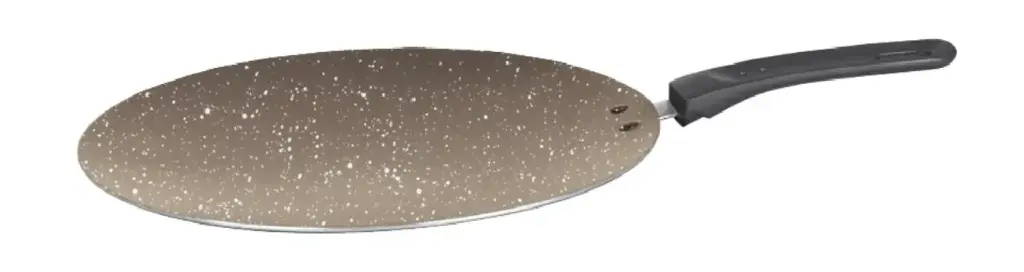  [5020]- 34 CM Concave Tawa 3MM Marble brown 