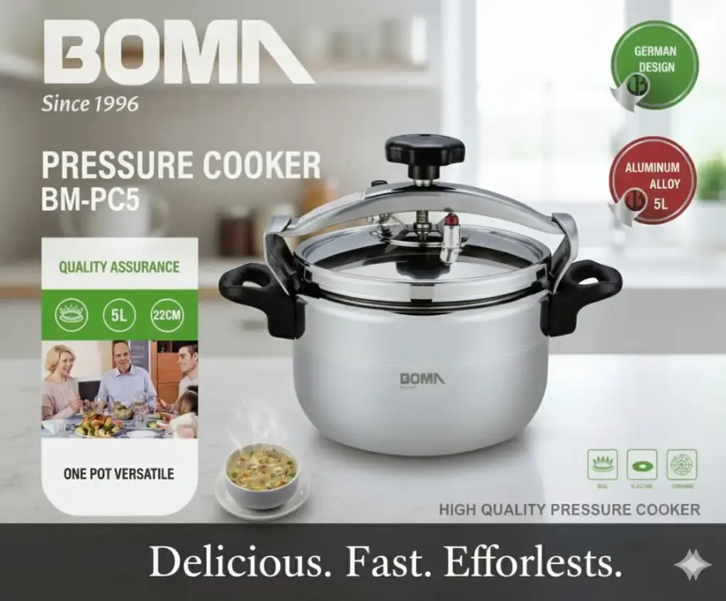 BW5582[BM-PC5] - PRESSURE COOKER 5L