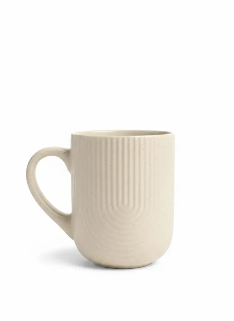 LH5338 - CERAMIC MUG (STRIPE DESIGN)