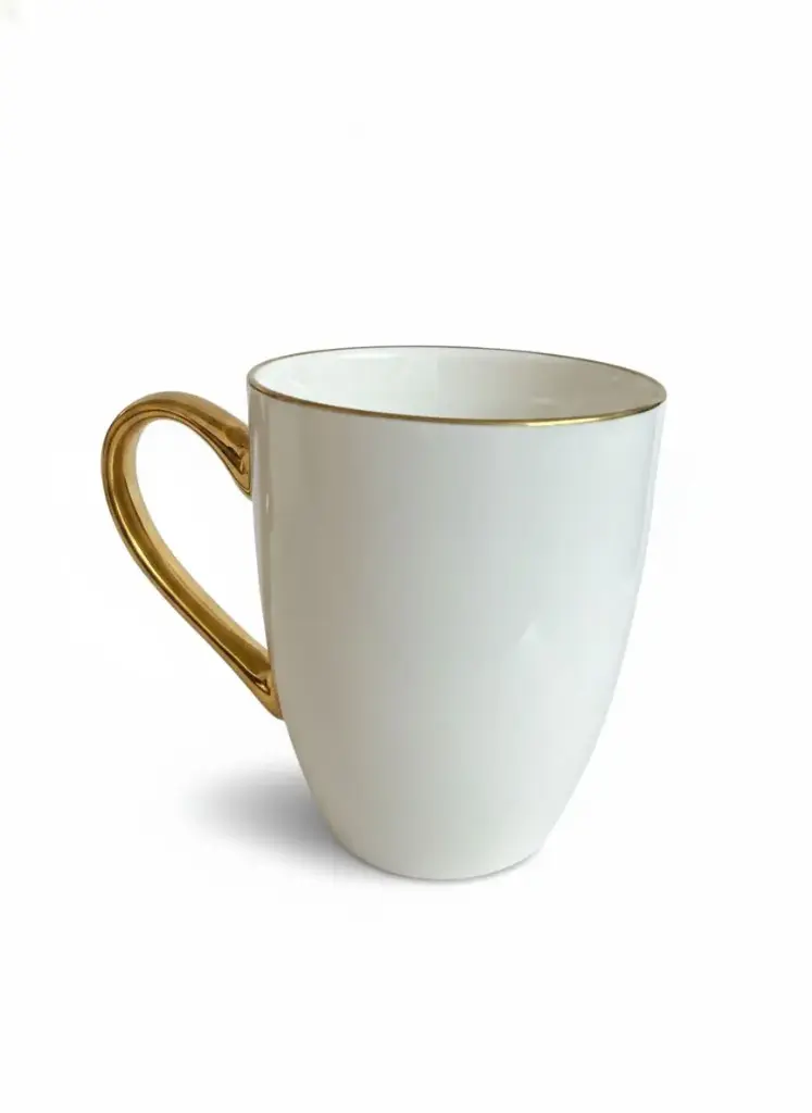 LH5344 - MUG CERAMIC - GOLD LINE
