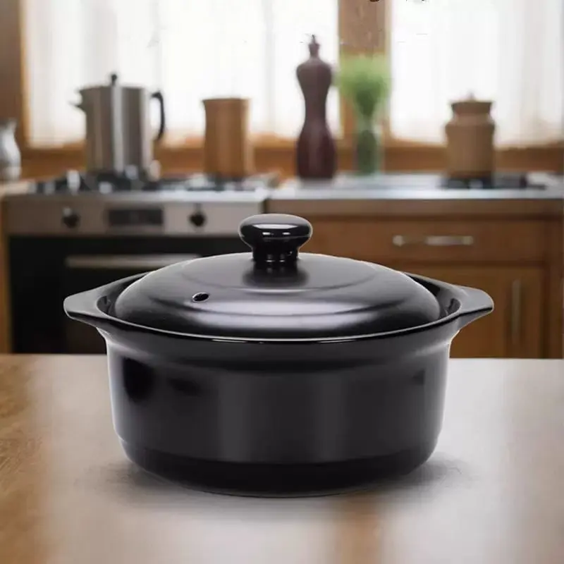CB5512 - CERAMIC EARTHEN COOKING [CLAY]POT: 25CM 2700ML