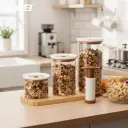 CB5547 - 4PCS STORAGE BOTTLE SET