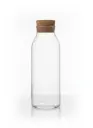 LZY5001-1[HB020] - GLASS BOTTLE WITH CORK LID: 1200ML 