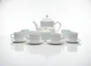 CB5507 - 17PCS OPAL TEA SET