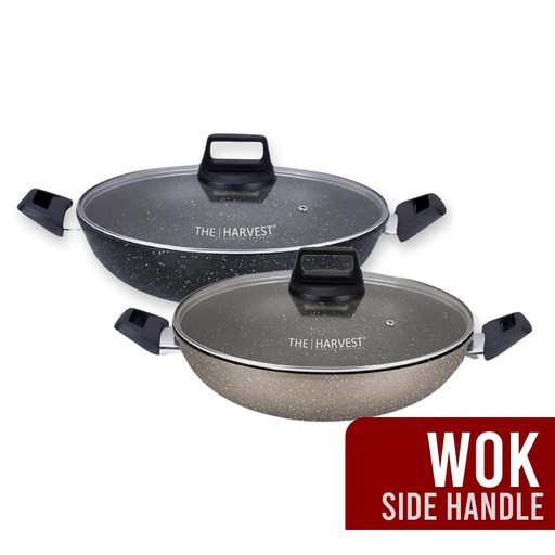 [THE HARVEST] NON-STICK SIDE HANDLE WOK