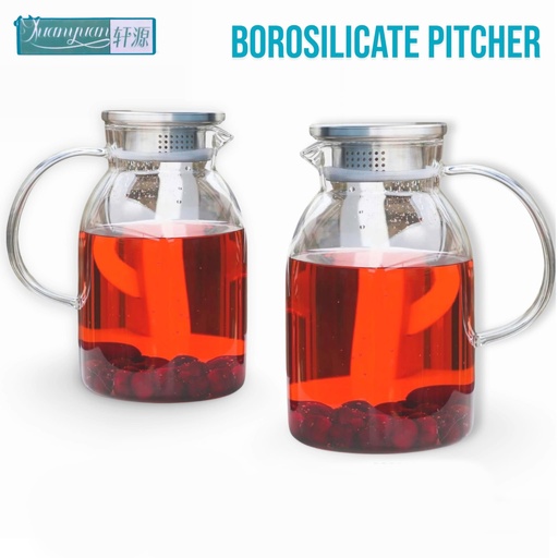 [BP6812] [BP6812] 2L BOROSILICATE PITCHER