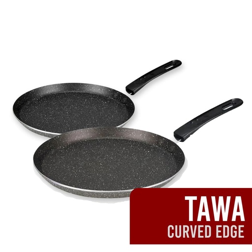 [THE HARVEST] NON-STICK FLAT CURVED EDGE TAWA