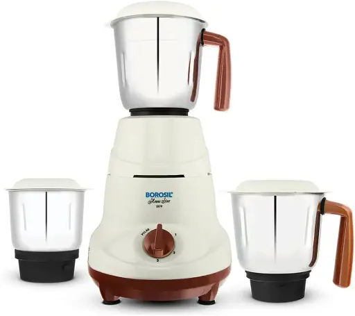 [AR-20] [AR-20] BOROSIL HOMESTAR 500W MIXER GRINDER (3 JAR)