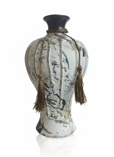 [[BM4591-2]] [BM4591-2] - CLAY VASE