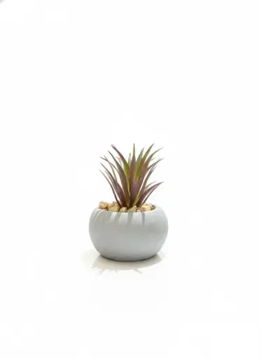 [WT5328] WT5328 - ARTIFICIAL PLANTS- FERN PLANT SMALL CONCRETE POT