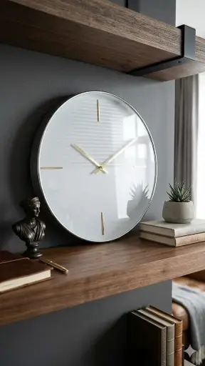 [HL5218] HL5218[3614D] - WALL CLOCK- LUXE