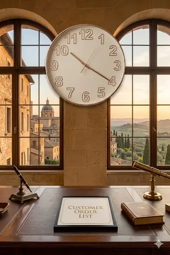 [HL5221] HL5221 [3437D] - ANALAOG WALL CLOCK- GOLD NUMBERING