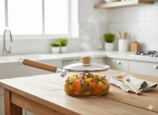 [CB5508] CB5508[1.8L] - GLASS COOKING POT 1.8L