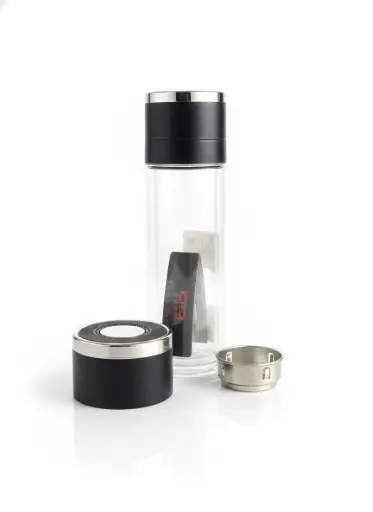 [CB5537] CB5537[HGRD-610] - GLASS DOUBLE WALL THERMAL BOTTLE: 320 ML